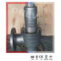 Válvula de alivio de seguridad de brida cerrada con capó CF8m para aguas residuales